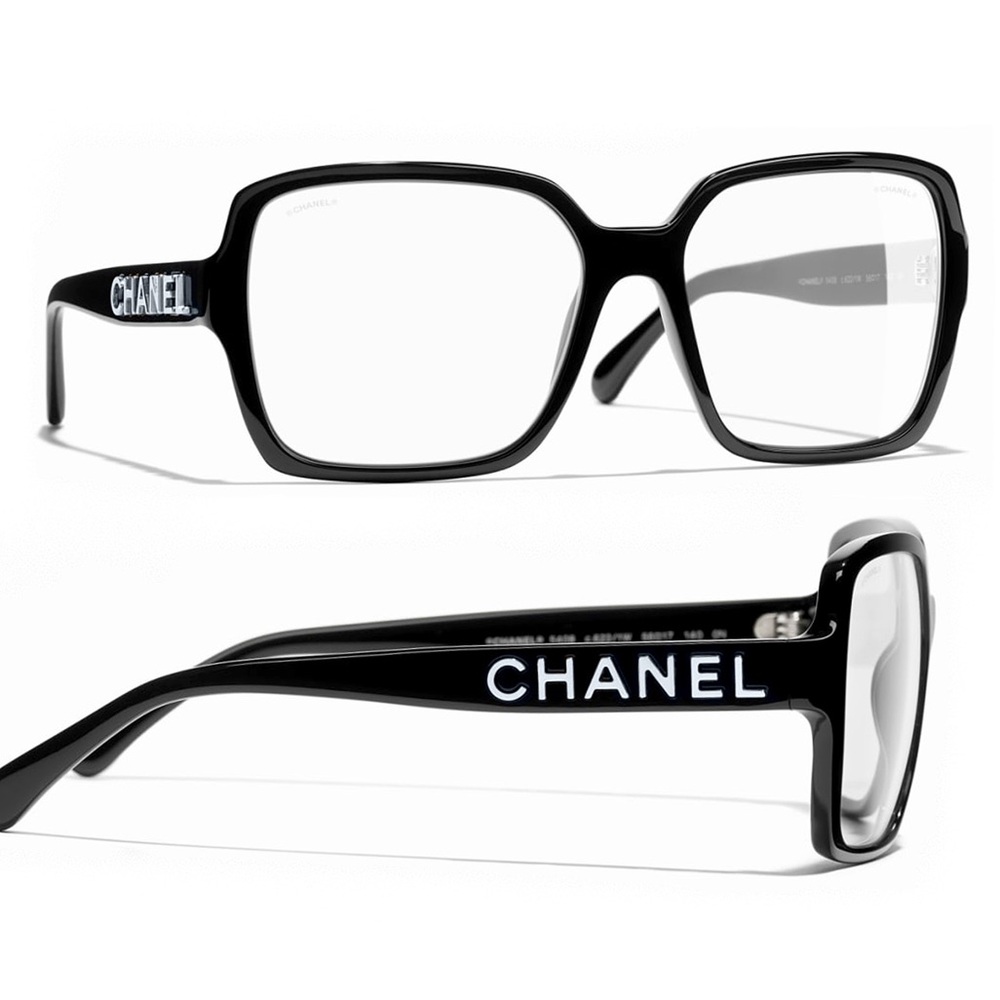 CHANEL Acetate Square Protective Screen Eyewear Model 5408 - Picture 2 of 15